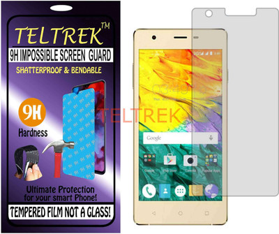TELTREK Tempered Glass Guard for KARBONN FASHION EYE 2 (Flexible, Unbreakable)(Pack of 1)