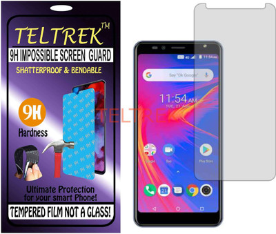 TELTREK Tempered Glass Guard for KARBONN PLATINUM P9 PRO (Flexible, Unbreakable)(Pack of 1)