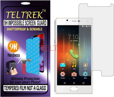 TELTREK Tempered Glass Guard for MICROMAX UNITE 4 Q427 (Flexible, Unbreakable)(Pack of 1)