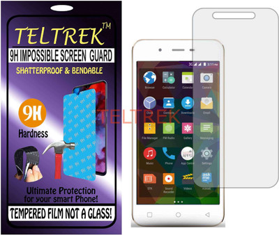 TELTREK Tempered Glass Guard for MICROMAX CANVAS SPARK Q380 (Flexible, Unbreakable)(Pack of 1)