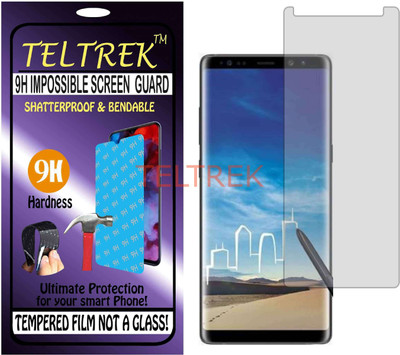 TELTREK Tempered Glass Guard for SAMSUNG N950F (NOTE 8) (Flexible, Unbreakable)(Pack of 1)