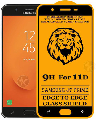 A-Allin1 Tempered Glass Guard for Samsung Galaxy J7 Prime(Pack of 1)