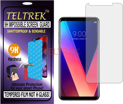 TELTREK Tempered Glass Guard for LG V30S THINQ (Flexible, Unbreakable)(Pack of 1)