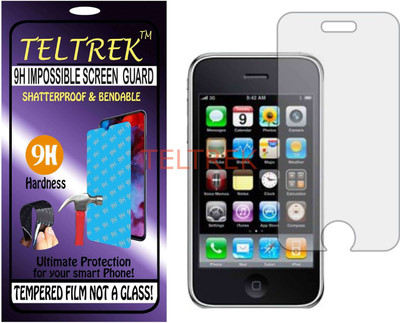 TELTREK Tempered Glass Guard for APPLE IPHONE 3GS (Flexible, Unbreakable)(Pack of 1)