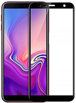 Mersal Edge To Edge Tempered Glass for Samsung Galaxy J6 PLUS, (Premium Edge To Edge Full Glue Branded Glass)(Pack of 1)