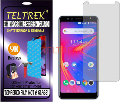 TELTREK Tempered Glass Guard for KARBONN PLATINUM P9 (16GB) (Flexible, Unbreakable)(Pack of 1)