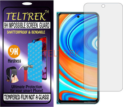 TELTREK Tempered Glass Guard for MI NOTE 9 PRO MAX (Flexible, Unbreakable)(Pack of 1)
