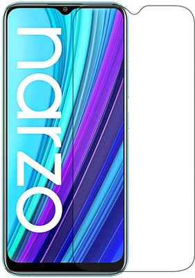 dds group sons Tempered Glass Guard for realme narzo 30A(Pack of 1)