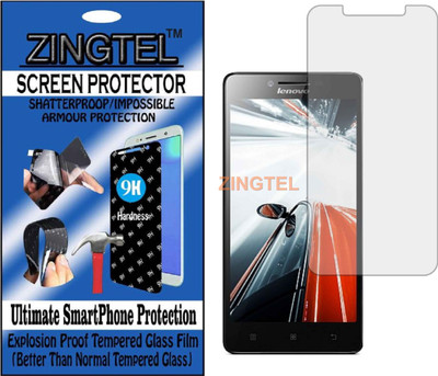 ZINGTEL Tempered Glass Guard for LENOVO A6000 PLUS (Flexible, Unbreakable)(Pack of 1)