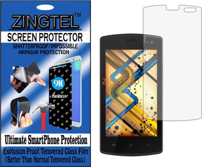ZINGTEL Tempered Glass Guard for IVOOMI SMART 4G (Flexible, Unbreakable)(Pack of 1)