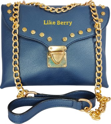 LIKE BERRY Blue Sling Bag latest Girl's party fashion stylish sling bags