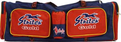 Giftadia 36 Inch Cricket/Hockey/Football/Travel Trolley Kit Bag With Wheels-Red