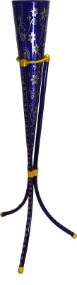 sky x Iron Vase(26 inch, Blue)