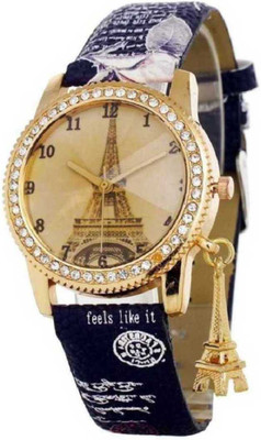 MATTRENDS Eiffell Printed Dial Stylish Trendy Paris Eilffell Tower Printed Analog Watch - For Women