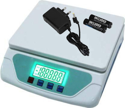 RTB Electronic Digital 1Gram-10 Kg Weight Scale Lcd Kitchen Weight Scale Machine Measure for measuring Weighing Scale(White)