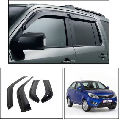 CARSHADE For Non-convertibles Front, Rear Wind Deflector(Tinted Tata Bolt)