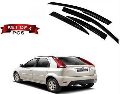 CARSHADE For Non-convertibles Front, Rear Wind Deflector(Tinted Mahindra Verito)