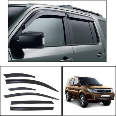 CARSHADE For Non-convertibles Front, Rear Wind Deflector(Tinted Mahindra Safari Storme)