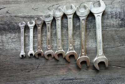 ANIKH 8 PSC SET 6MM TO 22MM Double Sided Open End Wrench(Pack of 1)