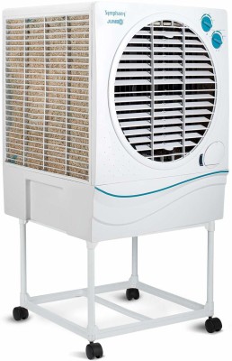 Symphony 70 L Desert Air Cooler(White, Jumbo with_Trolley)