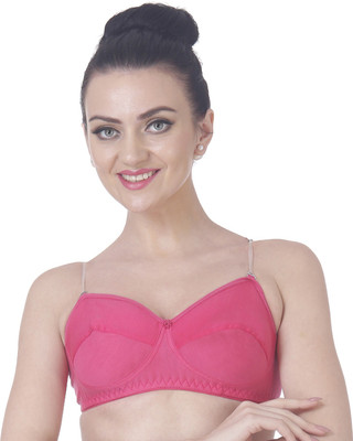 Nutex Sangini Women Full Coverage Non Padded Bra(Pink)