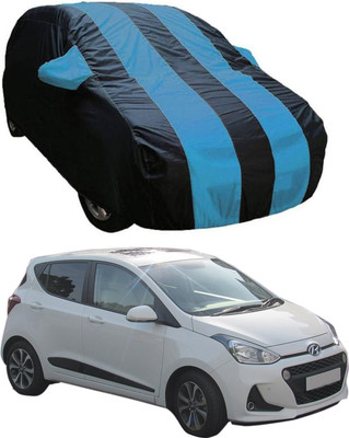 ABS AUTO TREND Car Cover For Hyundai i10 (With Mirror Pockets)(Multicolor)
