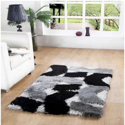 RM Handloom Multicolor Polyester Carpet(2 ft,  X 6 ft, Rectangle)