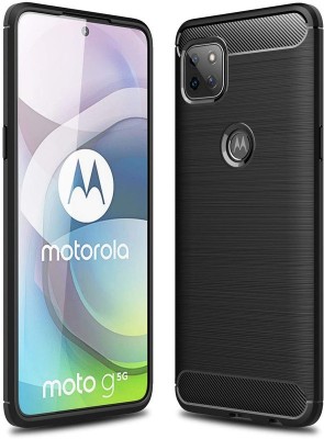 Elica Bumper Case for Motorola Moto G 5G(Black, Shock Proof, Silicon, Pack of: 1)