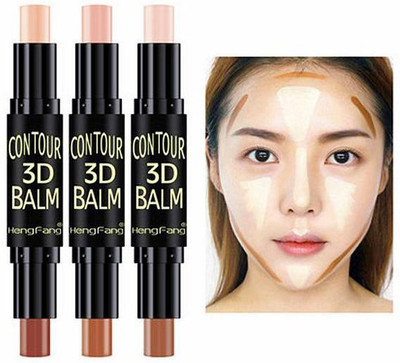 YAWI MATTE FINISH WONDER 2 IN 1 CONTOUR & HIGHLIGHT STICK Concealer Highlighter(MULTI SHADES)