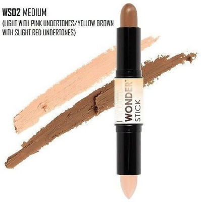 MYEONG Professional Double-end Make up Concealer Contouring Sticks Concealer(MEDIUM BEIGE, 8 g)