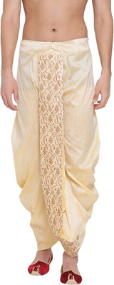 VASTRAMAY Embroidered, Self Design Men Dhoti