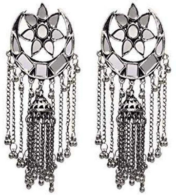 Cosmossystems Princess Delight Alloy Chandbali Earring
