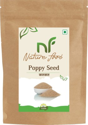 Nature food Best Quality Poppy seed (Khaskhas) - 500gm (Pack of 1) Poppy Seeds(0.5 kg)
