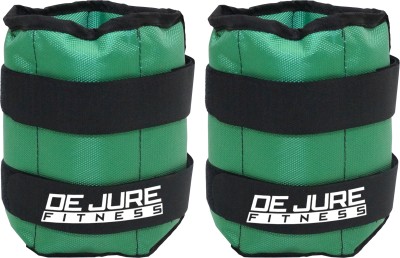 DE JURE FITNESS ANKLE WEIGHT GREEN 2.5. KG PAIR (2.5KG X 2 PCS) Green, Black Ankle & Wrist Weight(5 kg)