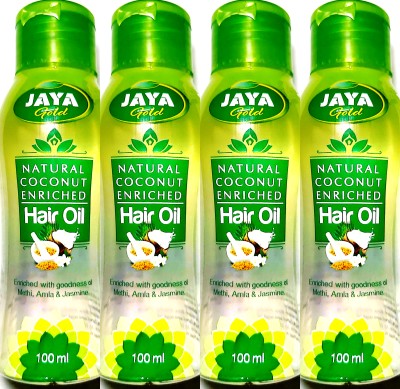 Jaya Gold Hair Oil 100% Ayurvedic Medicine Hair Oil(400 ml)