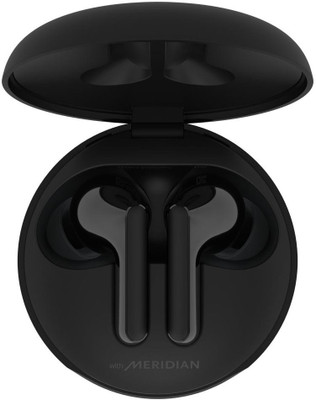 LG TONE Free HBS-FN4 with British Meridian Sound & Noise Isolation Bluetooth(Black, True Wireless)