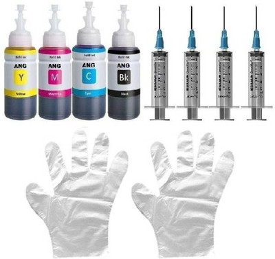 DarkTone Refill ink For TS307 (Direct WiFi ) Single Function Wireless Printer Black + Tri Color Combo Pack Ink Bottle DarkTone Refill ink For TS307 (Direct WiFi ) Single Function Wireless Printer Black + Tri Color Combo Pack Ink Bottle
