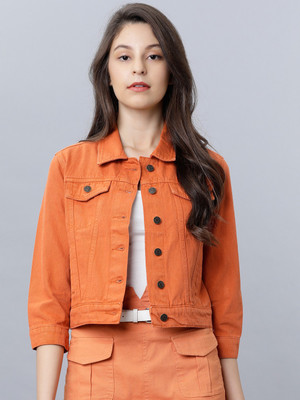 Tokyo Talkies Full Sleeve Solid Women Jacket