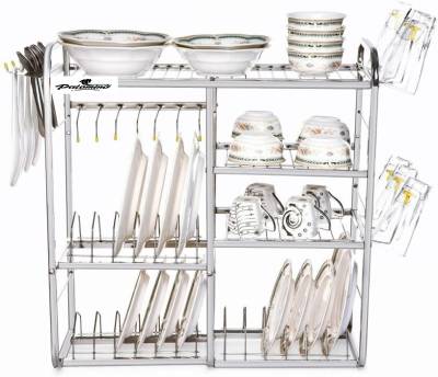 PALOMINO Wall Mount Kitchen Utensils Dish Rack, Stainless Steel Utensil  Rack/Stand, Dish Stand/Holder, Kitchen Organizer, Utensils Rack with  Plate & Cutlery…