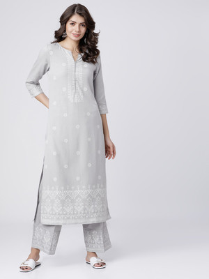 Vishudh Women Kurta Palazzo Set