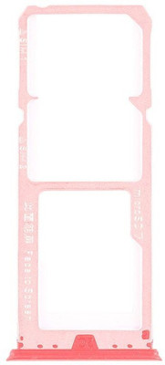 Purplesavvy Sim Card Tray(Compatible With OPPO F5 - Red)