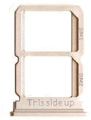 SPAREWARE Sim Card Tray(Compatible With Oneplus 5T : Gold -)