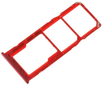 Purplesavvy Sim Card Tray(Compatible With OPPO F9 - Red)
