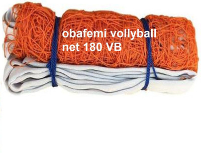 OBIFEMA ENTERPRISES vollty ball net 180 vb Volleyball Net(Orange)