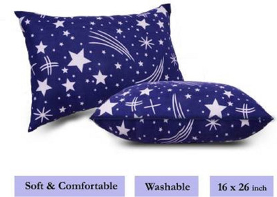 Navi collection Microfibre Abstract Sleeping Pillow Pack of 2(Multicolor)
