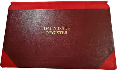LRS Daily Book Issue Register for Schools/Colleges/Libraries - 100 Pages (100 Pages - Pack of 1) 1-Part Record Keeping Books(1 Sets)