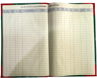 LRS Inward Register - 200 Pages Single(400 Front+Back) - 70 GSM Ledger Paper - Red Half Canvas PVC Binding 1-Part Record Keeping Books(1 Sets) LRS Inward Register - 200 Pages Single(400 Front+Back) - 70 GSM Ledger Paper - Red Half Canvas PVC Binding 1-Part Record Keeping Books(1 Sets)
