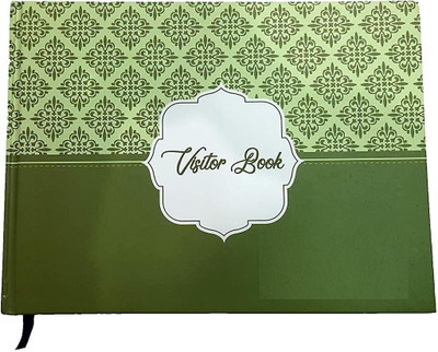 LRS Visitor Book - Hard Bound - 160 Pages 1-Part Record Keeping Books(1 Sets)