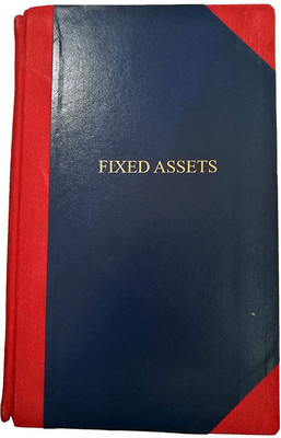 LRS Fixed Assets Register - 100 Pages (100 Pages - Pack of 1) 1-Part Record Keeping Books(1 Sets)