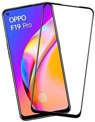 TESPARK Edge To Edge Tempered Glass for Oppo F19 Pro(Pack of 1)